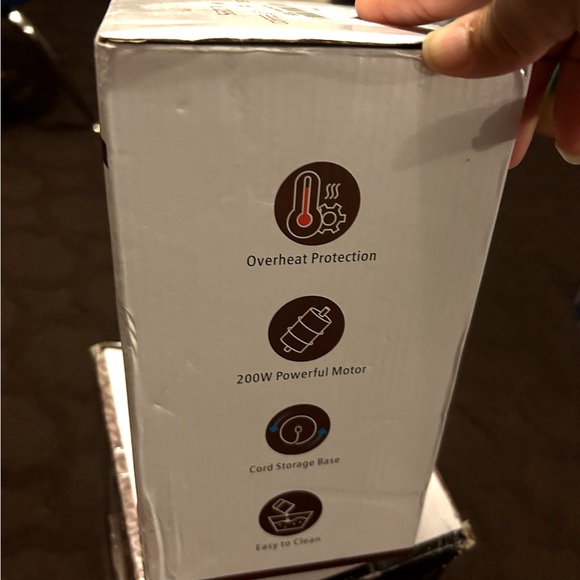 Electric⚡️Coffee Grinder&Spice Grinder w 2 StainlessSteel Blades Removable Bowls - Picture 4 of 8